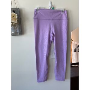 Fabletics High-Waisted Printed PowerHold® Leggings Large